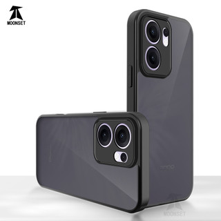 Dành Cho OPPO Reno 14F 5G Ốp điện thoại Cứng Mờ Da-Cảm Giác Mềm Khung TPU Chống Sốc Mỏng Vỏ