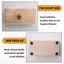 Nĩa điều chỉnh 528Hz có hộp cộng hưởng Loa gỗ Màu bạc & Gỗ + Hợp kim nhôm Hoàn hảo cho SPA Hương liệu, Giảng dạy cộng hưởng