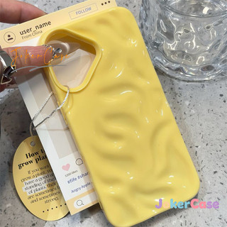Vỏ Cho IPhone 17 11 16 13 15 12 14 Pro Max XR X XS Max 14 16 15 6 7 8 Plus SE 2020 Vỏ Cao Cấp Ruffles Lượn Sóng Đơn Giản