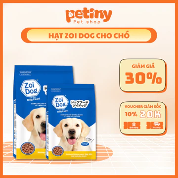 Thức Ăn Hạt Cho Chó ZOI DOG 5kg - Thức Ăn Cho Chó Trưởng Thành ZOIDOG - Petiny Petshop