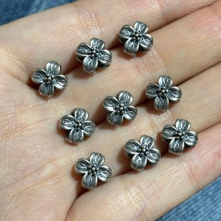 Shanxi Cũ Bạc Osmanthus 37% Bạc 30% Nội Dung Bạc DIY Trang Sức Phụ Kiện KN2L