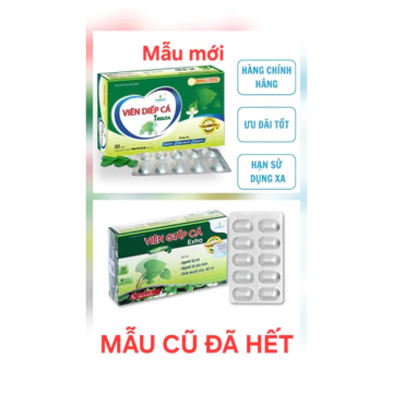 Viên Giấp cá extra - tăng tính bền thành mạch - hỗ trợ người bị trĩ - táo bón hộp 30viên