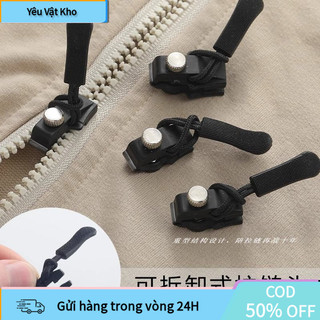 [COD] Khóa Kéo Trượt Sửa Chữa Tức Thì – Dễ Lắp, Không Cần Kim Chỉ, Hợp Mọi Loại Dây Kéo