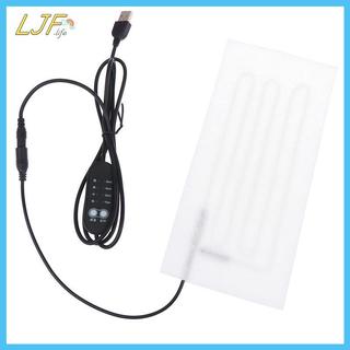 LJF 1Pc USB 5V Tấm sưởi ấm cổ tử cung Điện sưởi ấm VN