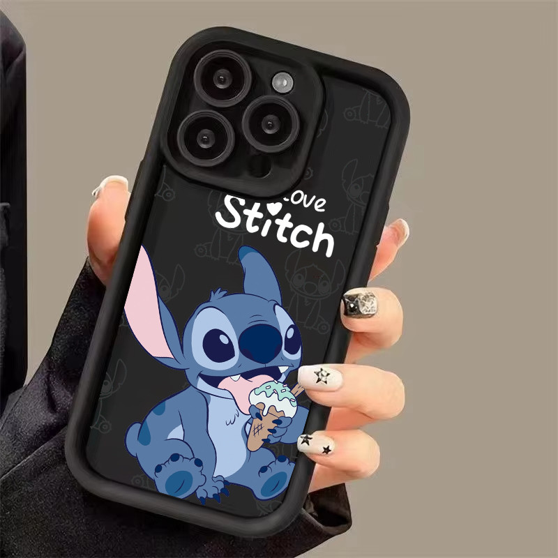 Tương thích với Infinix Smart 9 10 Plus Hot 60i 50i 30i 50 60 Pro + Phoen Case Kem Drink Stitch Print Silicone Soft Cover
