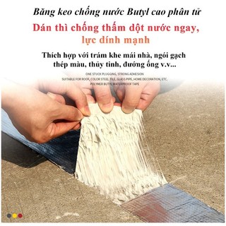 🔥Giá sốc🔥Băng chống thấm nước mạnh/Băng sửa chữa chống thấm tự dính / Băng bịt kín / Băng sửa chữa mái nhà và đường ống/băng keo chống thấm mái nhà