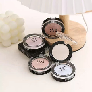 REVECEN Bóng Mắt Đơn Sắc Độ Bóng Cao Mờ Làm Sáng Mặt Sửa Chữa Đa Năng Bột Làm Sáng Blusher Dễ Tô Màu Di Động Phấn Mắt Trang Điểm Mắt