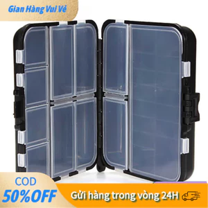 【24h】Hộp đựng phụ kiện câu cá đa năng có thể mở rộng phù hợp để lưu trữ nhiều loại móc câu và đầu nối vòng sắt khác nhau