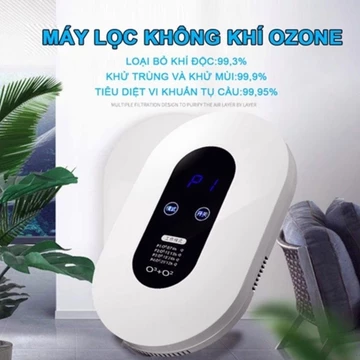 Máy khử mùi nhà bếp, nhà vệ sinh, máy lọc không khí ozone ion âm lọc 5 chế độ khử mùi loại bỏ mùi hôi
