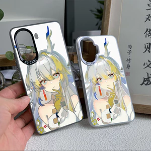 Dành cho POCO X7 X6 F7 F6 Pro F5 Redmi Turbo 4 Pro / 3 ‌Ốp điện thoại Arknights SHU Micro Matte Redmi Note 14 Pro 13 Xiaomi 15 14 Vỏ POCO chống sốc