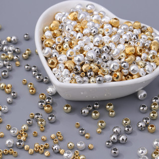 Hạt mắt mèo 18K rời, miếng đệm 18K, phụ kiện DIY làm vòng tay/vòng cổ trang sức