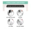 Bộ 2 miếng lót vai silicon tàng hình, tự dán, cố định vai áo vest nữ/nam, định hình form đẹp tự nhiên