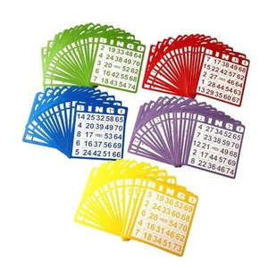 Treeling Tương tác 5 màu Bingo Thẻ trò chơi Độ bền của gia đình Tập hợp cần thiết