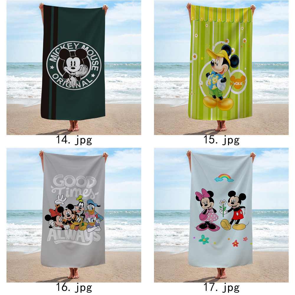 Khăn tắm chuột Mickey, Khăn tắm bể bơi đi biển, Quà tặng kỷ niệm sinh nhật