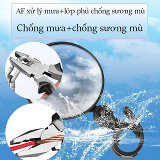 Gương Bên Chiếu Hậu Xe Đạp Welink-Gương tròn lồi xoay Và 360 Độ,Tiện Lợi Gắn，Phụ kiện đi xe đạp