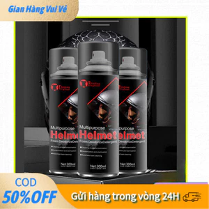 【24H】Chai Xịt Khử Trùng Đa Năng - Phù Hợp Vệ Sinh Nón Bảo Hiểm - Thiết Kế Phun Sương Mịn