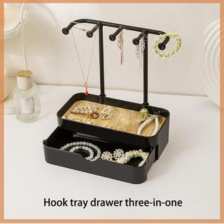 [savemoneyeveryday] Màn hình sắp xếp trang sức thời trang cho vòng cổ Bông tai Giá đựng đồ trang sức có đế bằng gỗ Vòng tay Giá đỡ nhẫn [vn]
