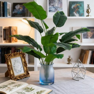 Lá chuối giả trang trí nhà cửa decor phòng khách cây thiên điểu nhân tạo phong cách bắc âu đạo cụ chụp ảnh sản phẩm cao cấp phụ kiện nội thất văn phòng ban công rùa rẻ quạt monstera xanh mát hiện đại nhựa lụa bền đẹp hoa nghệ thuật lớn nhiệt đới