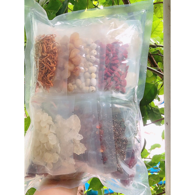 Set Cực Đại Chè Dưỡng Nhan Tuyết Yến 700Gr - Nấu 16 đến 20 chén chè