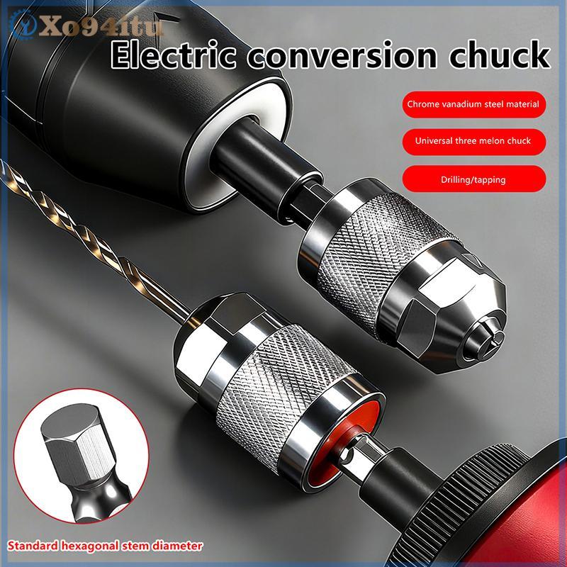 XOITU Thay Đổi Nhanh Tay Cầm Lục Giác Tua Vít Bộ Chuyển Đổi Mũi Khoan Điện Collet Chuyển Đổi Nối Dài Dụng Cụ Mài Điện VN