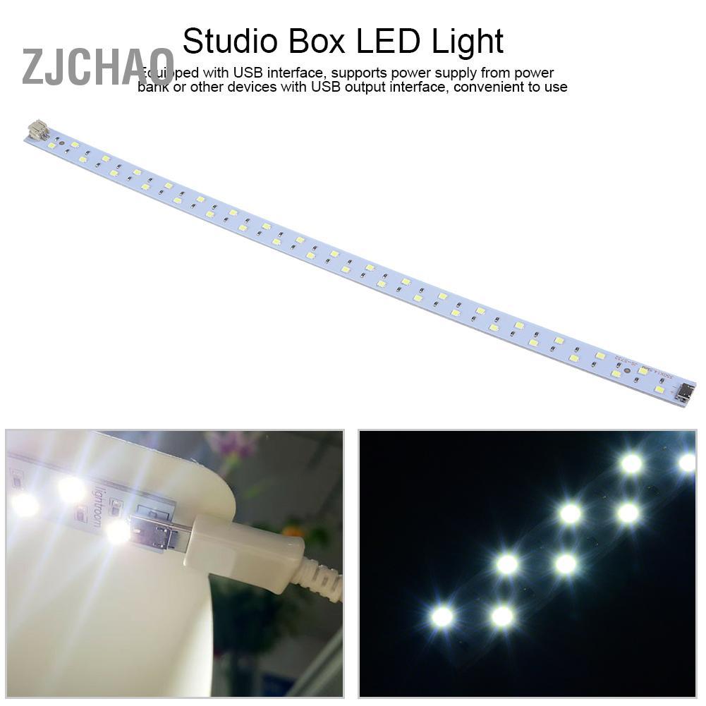 Zjchao Studio Box Đèn LED 20 cm/35 cm Mini 6400K Phụ kiện dùng nguồn USB cho Lều chụp ảnh (20 cm)