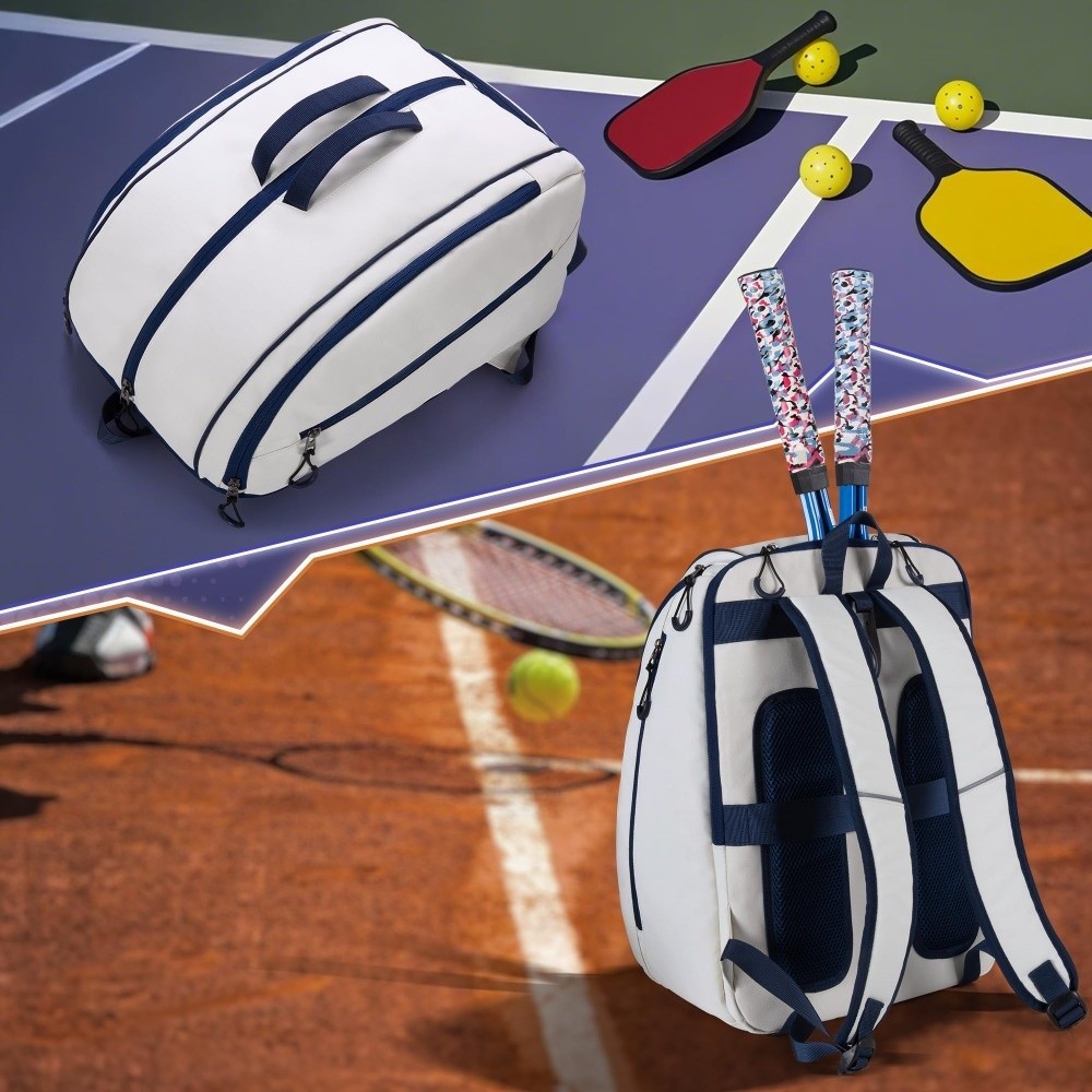 Ba lô Pickleball AWNGD Chống Nước Dung Tích Lớn, Thích Hợp Cho Nam Giới Đi Tennis Và Lưu Trữ Giày