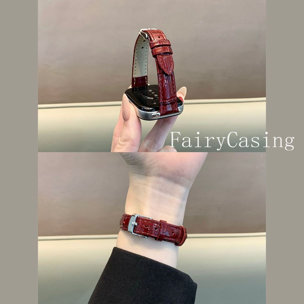 Dây đeo vòng da tre sáng cho Huawei Band 11 pro10 9 8 Dây đeo vòng tay cho Huawei Watch Fit 3 4 4Pro Dây đeo thay thế
