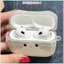 Vỏ bảo vệ tai nghe Di động và chống bụi Bluetooth hình mèo xám phù hợp cho Airpods 1/2/3/4/Pro/Pro 2