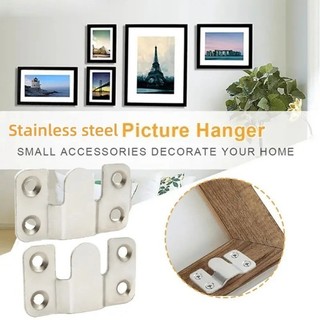 3 / 6 / 9 Cặp Thép Không Gỉ Xả Gắn Giá Đỡ Khóa Liên Động Treo - Khung Ảnh Móc Kết Nối Nội Thất