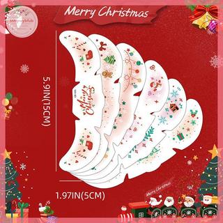 Sản Phẩm Giáng Sinh: Miếng Dán Mặt Người Tuyết,Temporary Body Art Sticker Nhiều Màu Sắc, Phụ Kiên Dự Tiệc