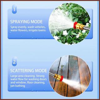 Máy rửa áp lực cầm tay Máy làm sạch điện cầm tay Công cụ làm vườn phun có thể điều chỉnh với phụ kiện cho gia đình haooyisvn