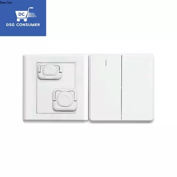 Set 10 Nút bịt ổ cắm điện chống giật, an toàn cho bé chất liệu nhựa ABS cách điện