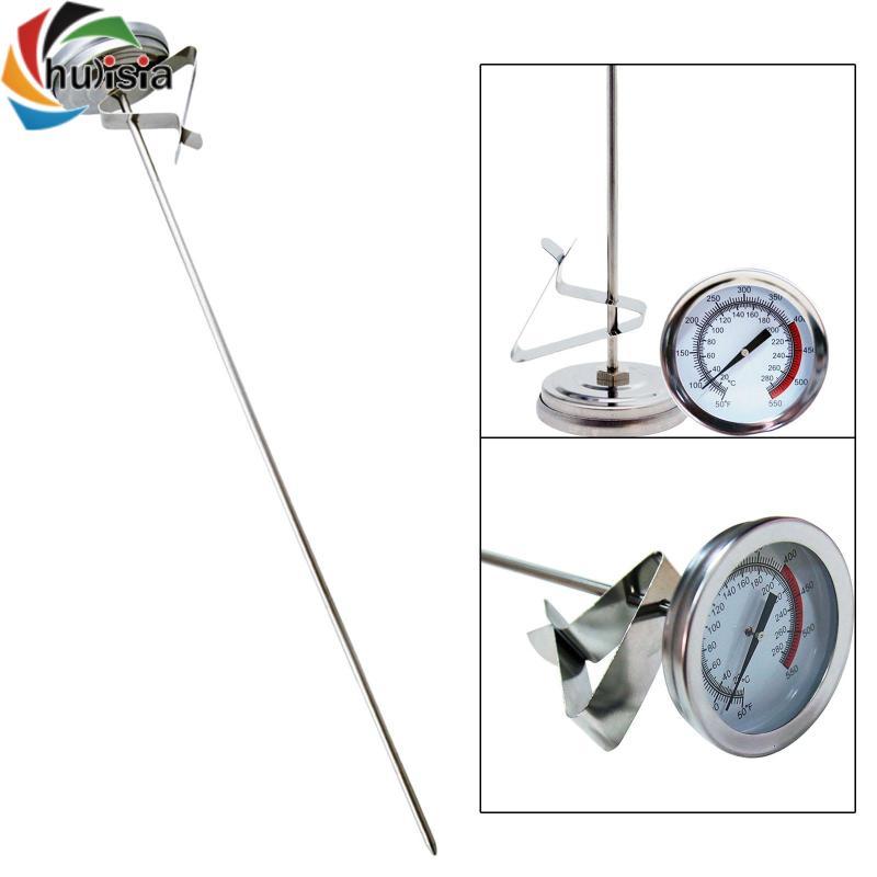 Nhiệt kế kỹ thuật số để nấu ăn và chiên với cực dài cho thịt và BBQ