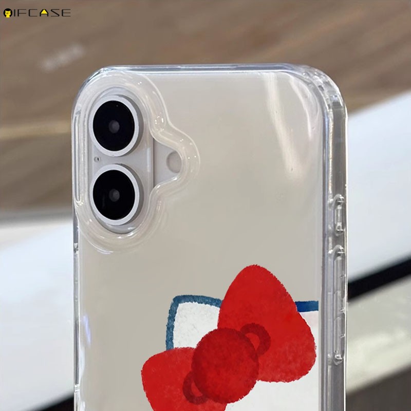 Dành Cho Xiaomi 17 Pro Max 15T 15 14T 14 13T 13 12 12X 12S Mi 11 11X 11i Pro Ultra Lite 5G 4G Vỏ Điện Thoại Dễ Thương Sơn Hello Kitty Mèo Nơ Hoa Hoạt Hình Vỏ Trắng Đơn Giản