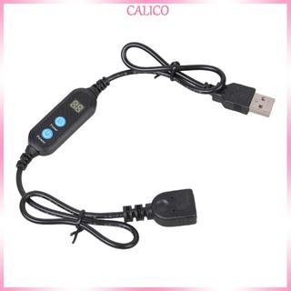 Calico Có Thể Điều Chỉnh 24H Hẹn Giờ USB Dây Nối Dài Hiệu Suất Năng Lượng Công Tắc Cho Đèn LED Sạc Thiết Bị Nhà Bếp 5V 2A
