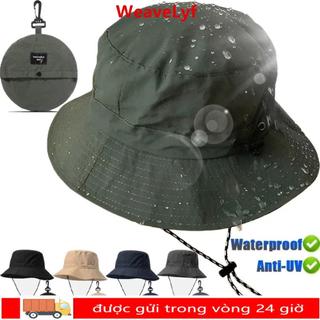 Mũ leo núi WEAVELYF chống nắng và chống nước, phù hợp cho cắm trại và đi bộ đường dài, kèm theo túi đựng