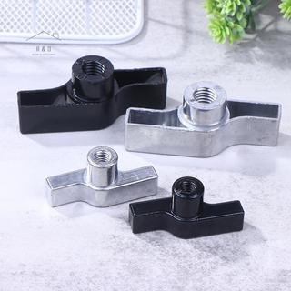 RO > 1 Cánh Đai Ốc Giàn Kẹp Tay Cầm Phần Nhôm Mạ Kẽm M8 M12 Tay Cầm Màu Xám Đai Ốc Núm T-nut Cho Móc Nhẹ Mới