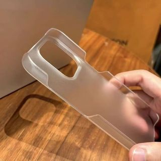Ốp Điện Thoại PC Cứng Trong Suốt Siêu Mỏng Nhẹ Không Viền Cho iPhone 17 16 15 14 13 12 11 Pro Max XS Max XR 14/15Plus Ốp Lưng Cứng Bằng Nhựa