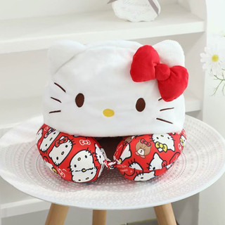 Gối Du Lịch Chữ U Có Mũ Linabell - Thiết Kế Dễ Thương, Che Mắt & Giữ Ấm Cổ, Quà Tặng Hoàn Hảo