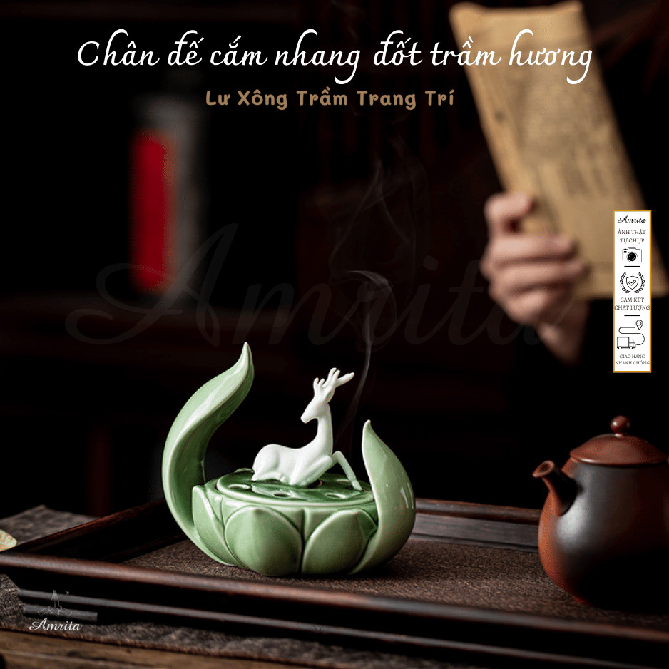 [Amrita] CXNP176 - Lư Xông Trầm Trang Trí - CXNP176