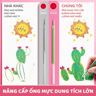 Bút highlight 48 màu nổi bật, bộ bút nhũ kim tuyến đa năng phục vụ tốt cho việc học và sáng tạo nghệ thuật