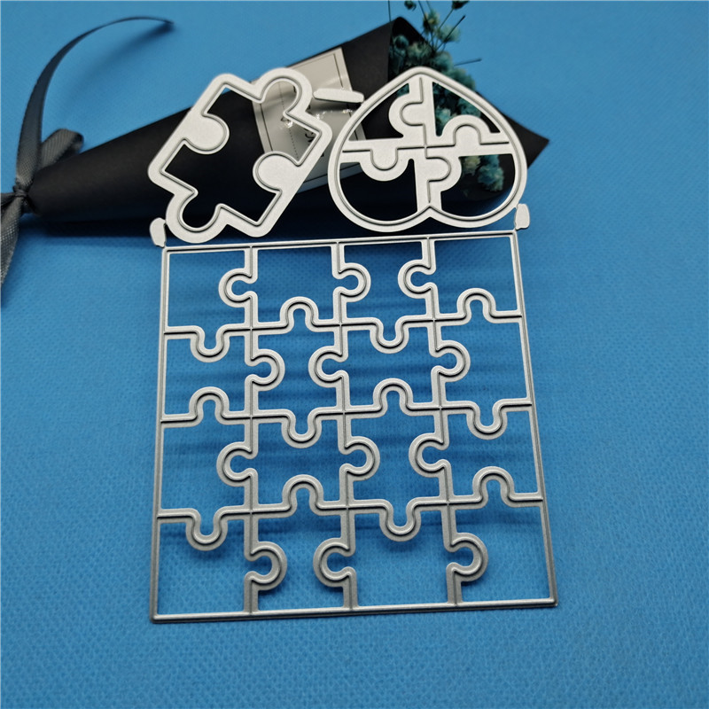 Xếp Hình Vuông Nền Kim Loại Thép Carbon Cắt Khuôn DIY Dập Nổi Mẫu Sổ Lưu Niệm Album Ảnh Thiệp Chúc Mừng Cắt Chết Giấy Nghệ Thuật Khuôn