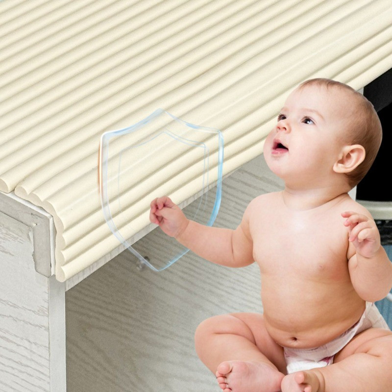 1 / 3 / 5Rolls Tấm bảo vệ góc cạnh bàn Dải đệm / Dải xốp bảo vệ chống va đập dày cho bé