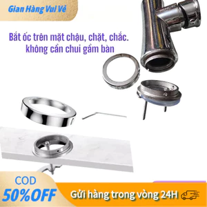 Chân Vòi Rửa Bát Thông Minh Bền Bỉ, Thép Không Gỉ, Lắp Đặt Dễ Dàng Trên Mặt Chậu, Dùng Cho Vòi Nóng Lạnh, Tiết Kiệm Tiền