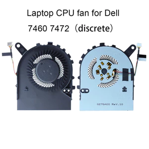 02X1VP Quạt Máy Tính Cho Dell Inspiron 14 7460 7472 14-7460 Quạt Làm Mát Nhiệt CPU CN-02X1VP 2X1VP 07VTH9 Tản Nhiệt Làm Mát Mới