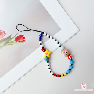 Phong Cách Cổ Tích Vòng Tay Pha Lê Màu Hồng Dễ Thương Hello Kitty Hạt Phụ Kiện Ngọt Ngào Dây Xích Mặt Dây Chuyền Màu Động Vật Nhỏ Dây Xích
