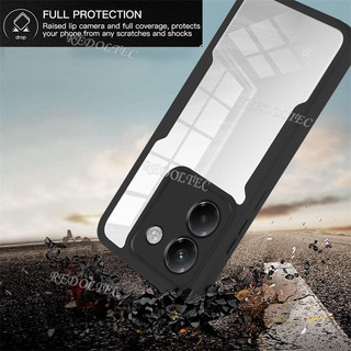 Ốp lưng 360 Full Cover POCO M7 Pro 5G Chống sốc Acrylic Trong suốt Mặt trước Bảo vệ hai mặt Vỏ điện thoại cứng Xiaomi POCO M7Pro