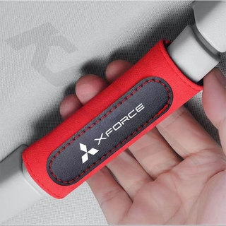 Mitsubishi XForce Da Da Da Lộn Dây An Toàn Dây Đeo Vai Da Tự Động Tay Cầm Mái Vỏ Bảo Vệ Cho X-Force Exceed Ultimate E-x Force Phụ Kiện Nội Thất