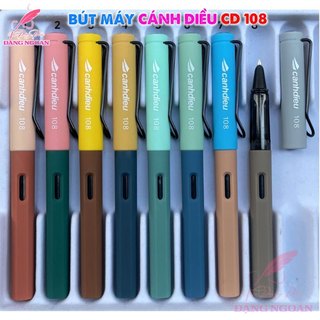Bút Máy Luyện Chữ Đẹp Cánh Diều CD 108 - Ngòi Kim Lá Tre Tạo Nét Thanh Đậm, Dễ Cầm Nắm