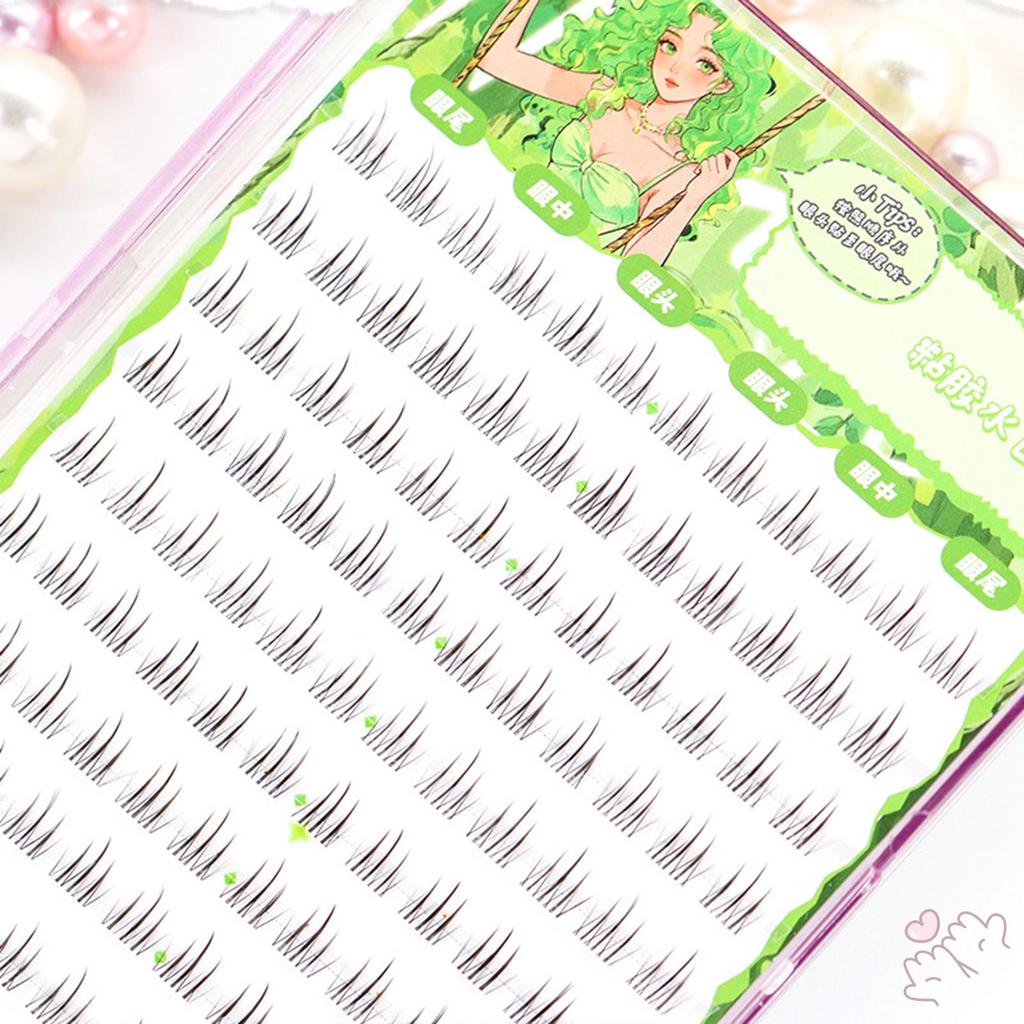 9-13mm C Curl DIY Eyelash Extensions - Dây mỏng có thể tái sử dụng để tăng cường mắt tự nhiên